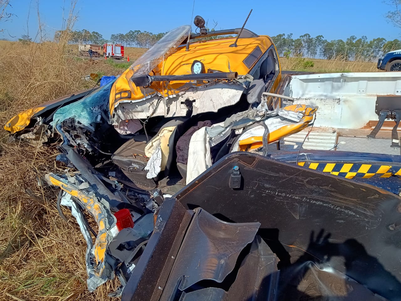 Acidente deixa Policial Rodovi&aacute;rio gravemente ferido entre Parana&iacute;ba e Inoc&ecirc;ncia