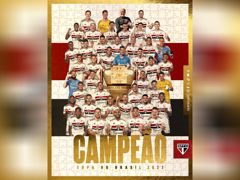 São Paulo conquista título inédito da Copa do Brasil