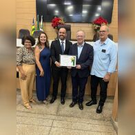 Cassilandense recebe o título de cidadão Rio-verdense