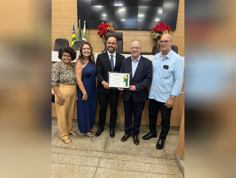 Cassilandense recebe o título de cidadão Rio-verdense