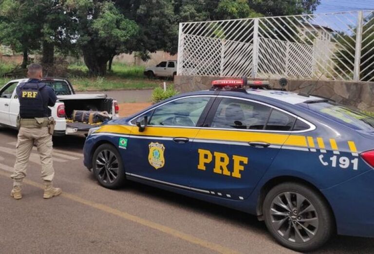 Após fuga polícia apreende 90 quilos de maconha, motorista é preso em Paranaíba