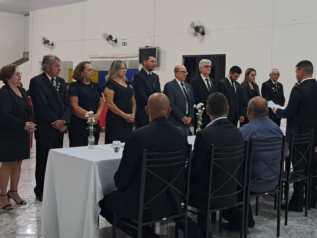 Fotogaleria - Tomou posse a nova diretoria do Lions Clube de Cassil&acirc;ndia