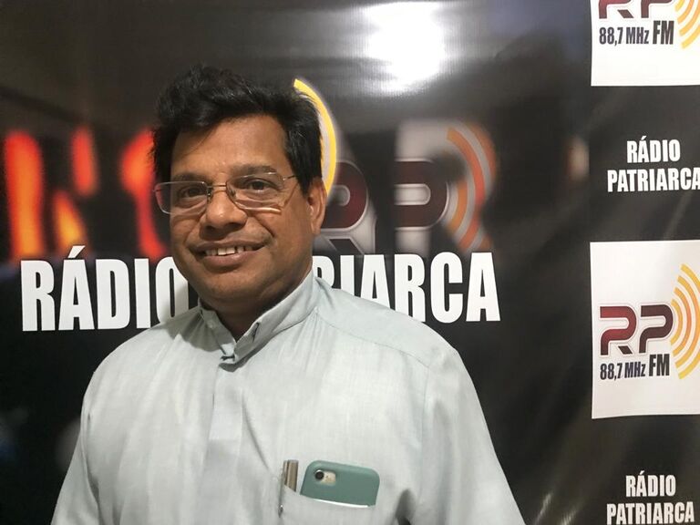Padre do Aporé e equipe estiveram na Rádio Patriarca e contaram sobre a construção da igreja e eventos