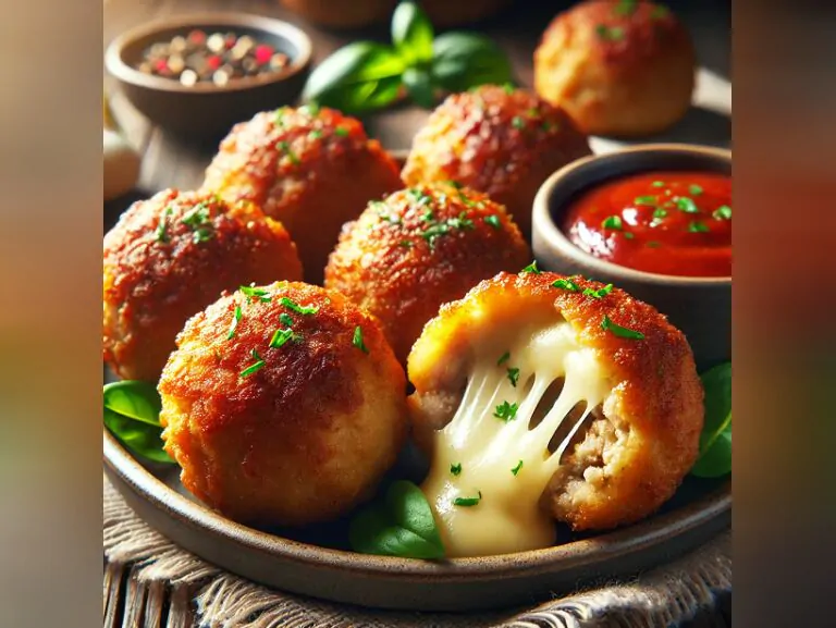 Receita do Dia: bolinho de carne moída com queijo