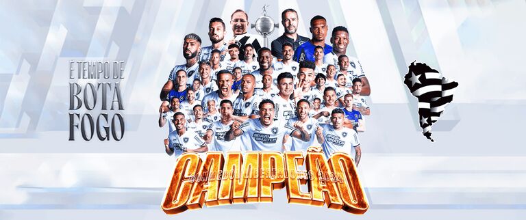 Botafogo é campeão da Libertadores