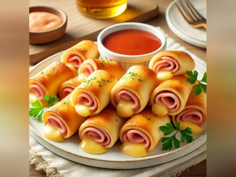 Receita do Dia: enroladinho de queijo e presunto