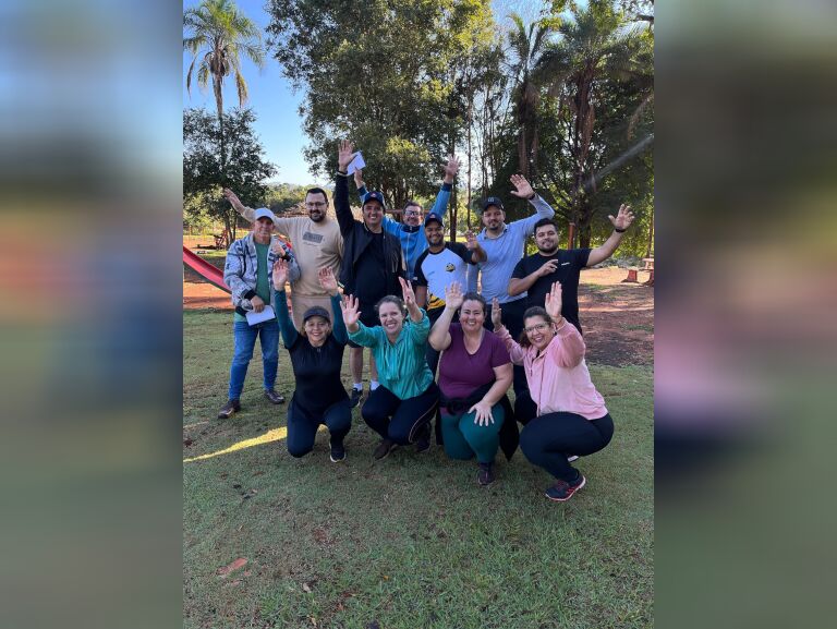 Muitos inscritos, mas poucos deixaram o cobertor pela caminhada