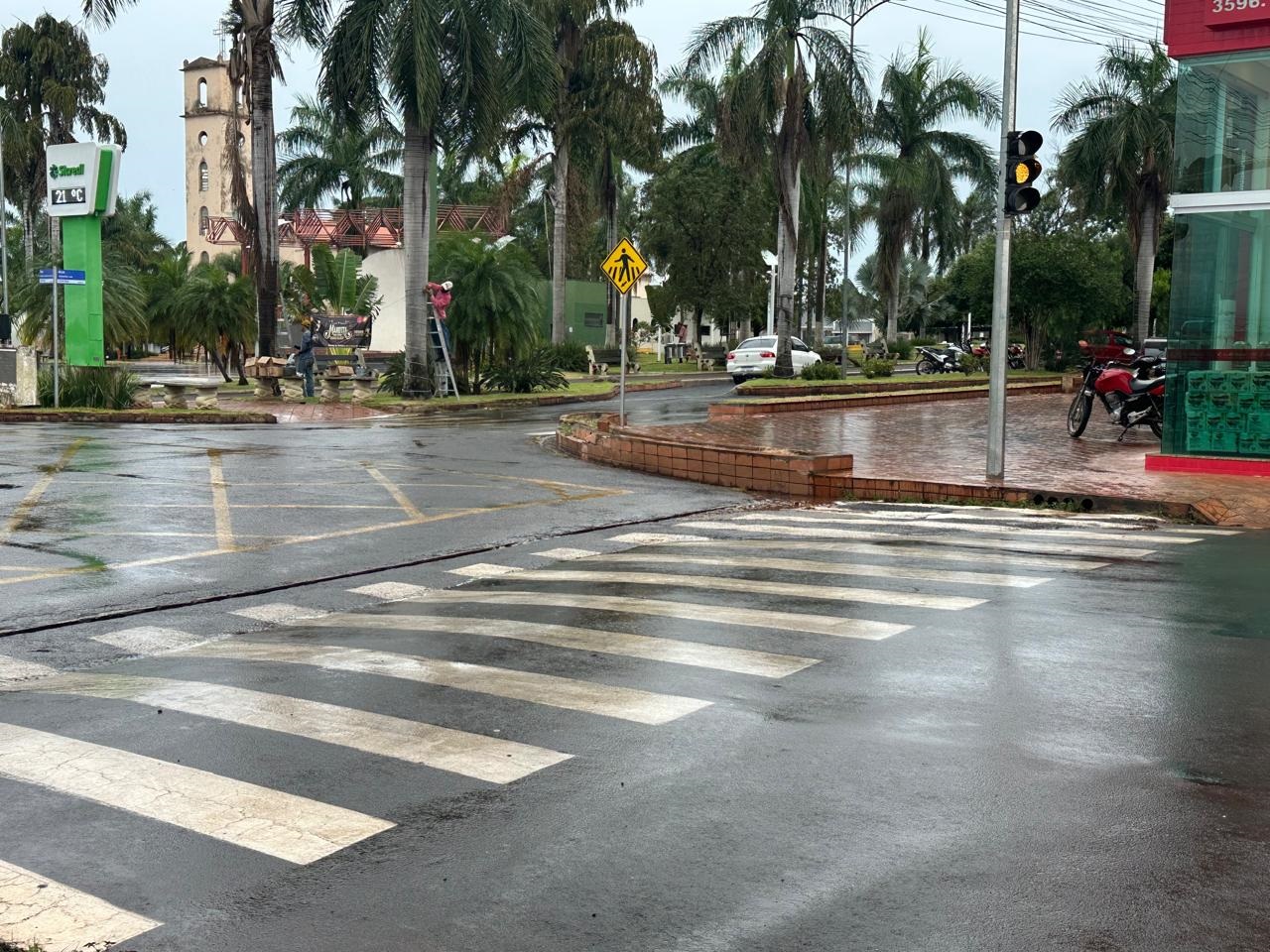Previsão do tempo para domingo indica chuva e trovoadas ao longo do dia em Cassilândia