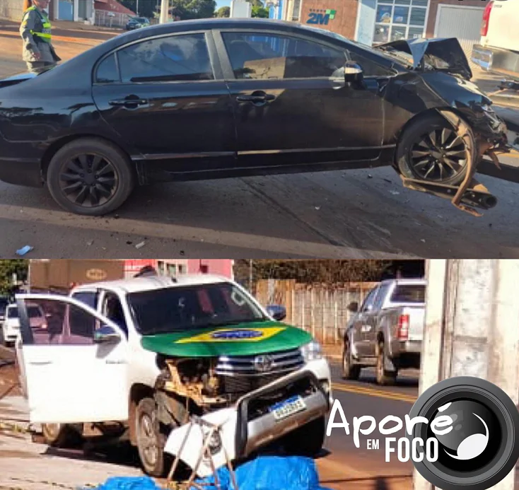 Menor de 13 anos dirigia veículo em acidente violento no Aporé