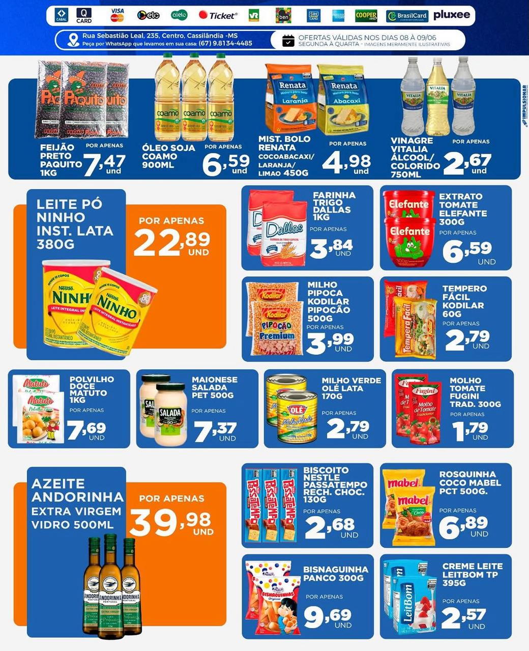 Seiara Supermercado Econômico: confira as ofertas do "Feirão Seiara" (08 à 09 de junho)