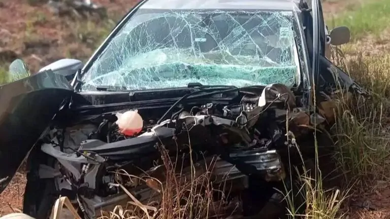 Colis&atilde;o frontal na BR-158 termina com a morte de dois motoristas em Aparecida do Taboado