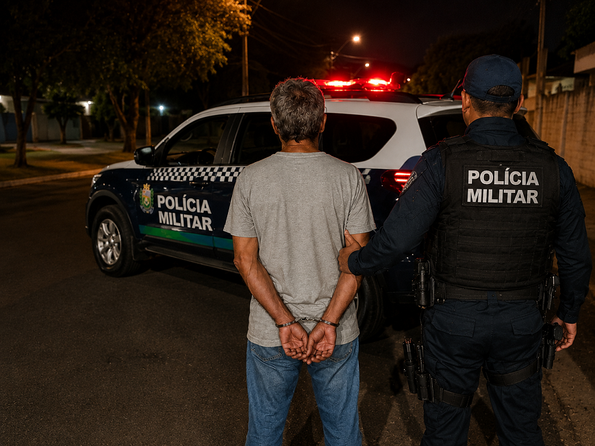 Homem com mandado de pris&atilde;o em aberto se entrega a pol&iacute;cia