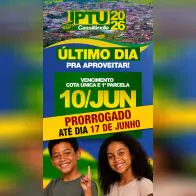 Prefeitura de Cassil&acirc;ndia prorroga prazo para pagamento do IPTU 2026