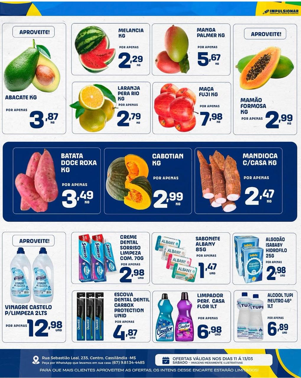 Seiara Supermercado Econômico: confira a "Goleada de Ofertas Seiara" (11/06 e 13/06)