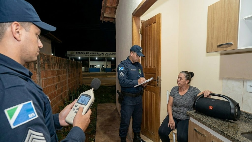 Som alto em condomínio mobiliza Polícia Militar nas proximidades da rodoviária