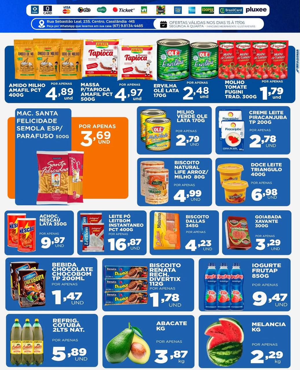 Seiara Supermercado Econômico: confira as ofertas do "Feirão Seiara" (15 à 17 de junho)