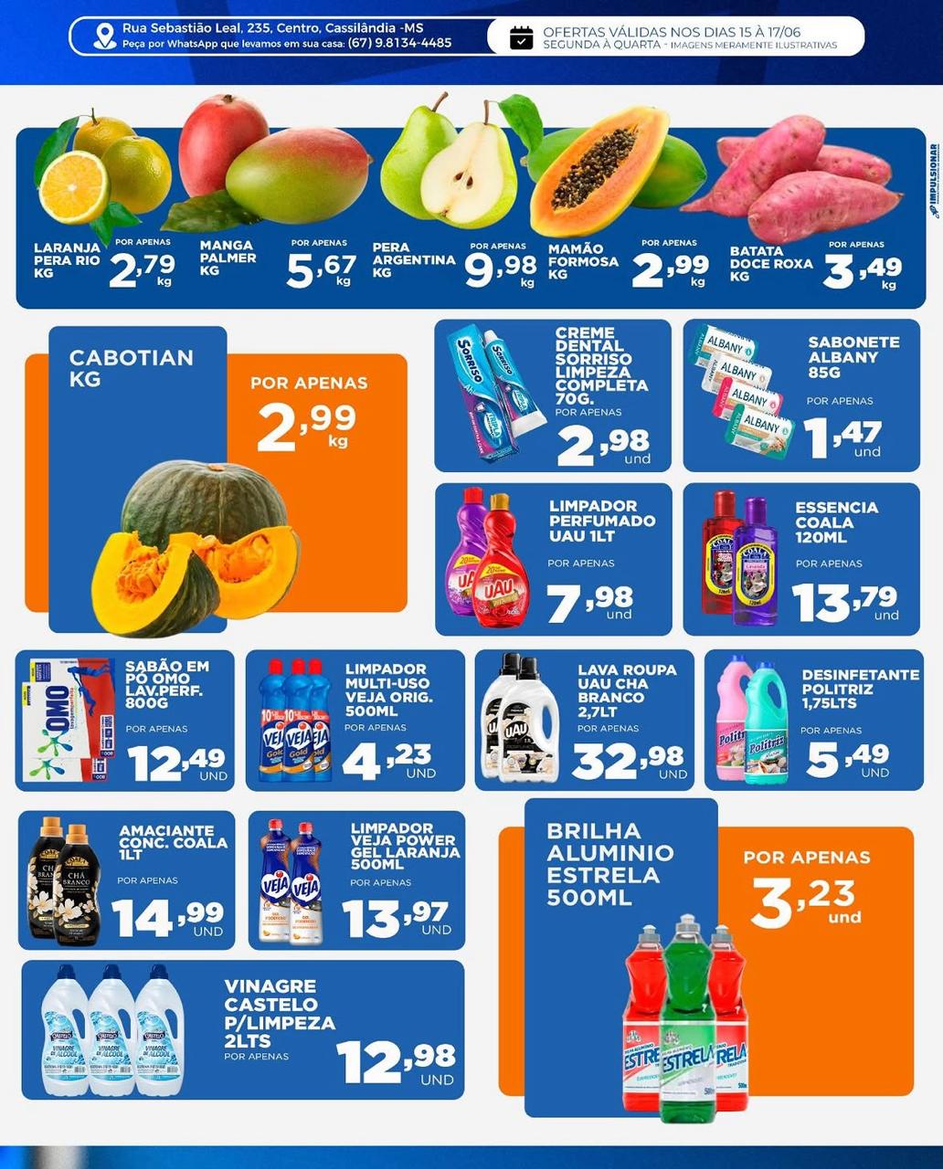 Seiara Supermercado Econômico: confira as ofertas do "Feirão Seiara" (15 à 17 de junho)