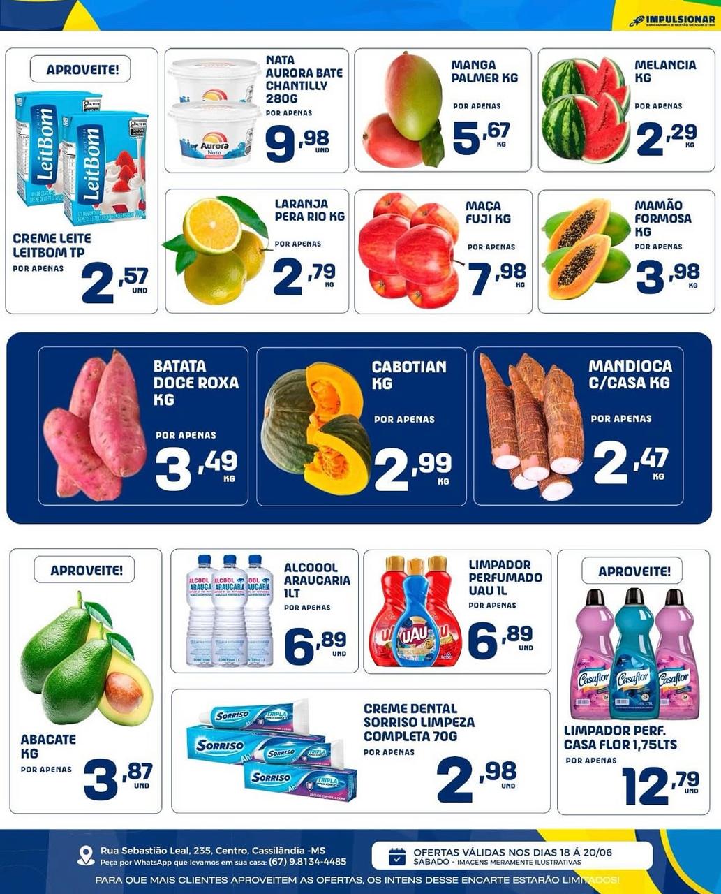 Seiara Supermercado Econômico: confira a "Goleada de Ofertas Seiara" (18/06 e 20/06)