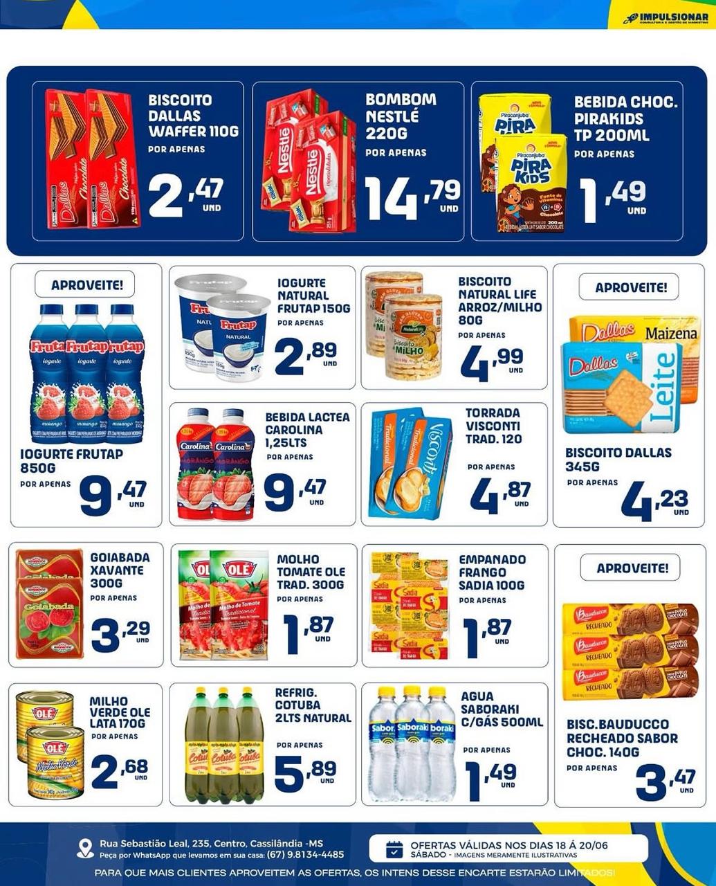 Seiara Supermercado Econômico: confira a "Goleada de Ofertas Seiara" (18/06 e 20/06)