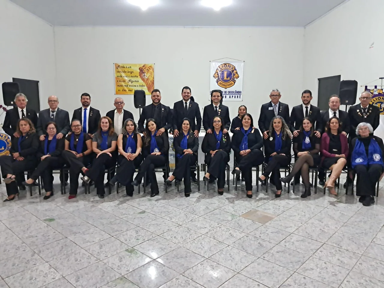 Lions Clube de Cassil&acirc;ndia empossa nova diretoria