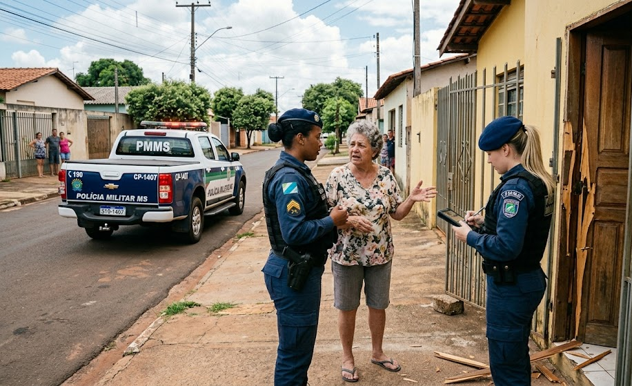 Criminosos invadem casa na Vila Pernambuco e levam cosméticos e eletrodoméstico