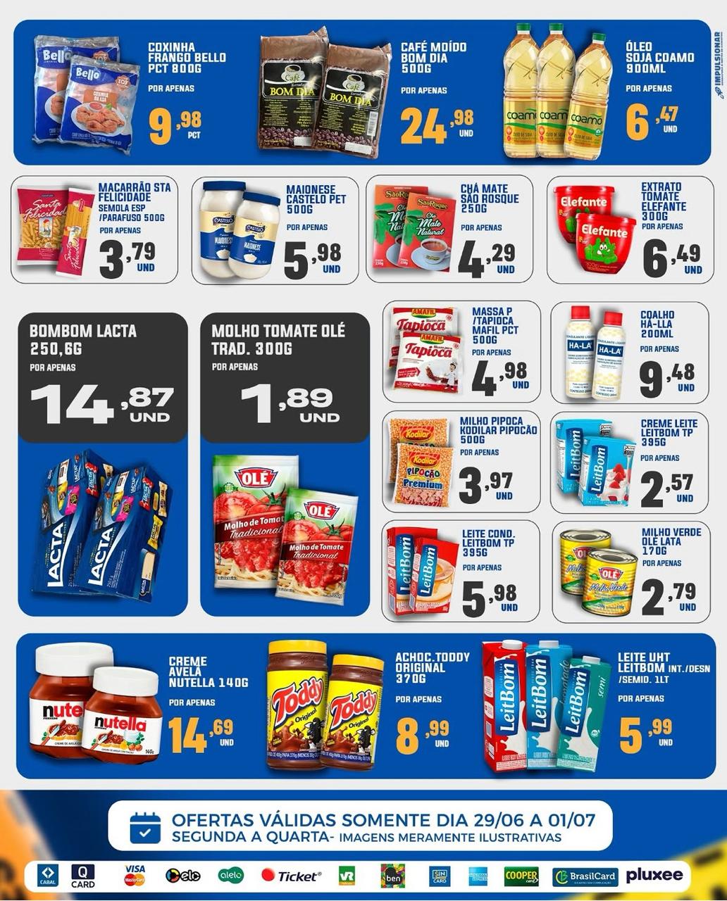 Seiara Supermercado Econ&ocirc;mico: confira as ofertas do "Fecha M&ecirc;s" Seiara (29/06 &agrave; 01/07)