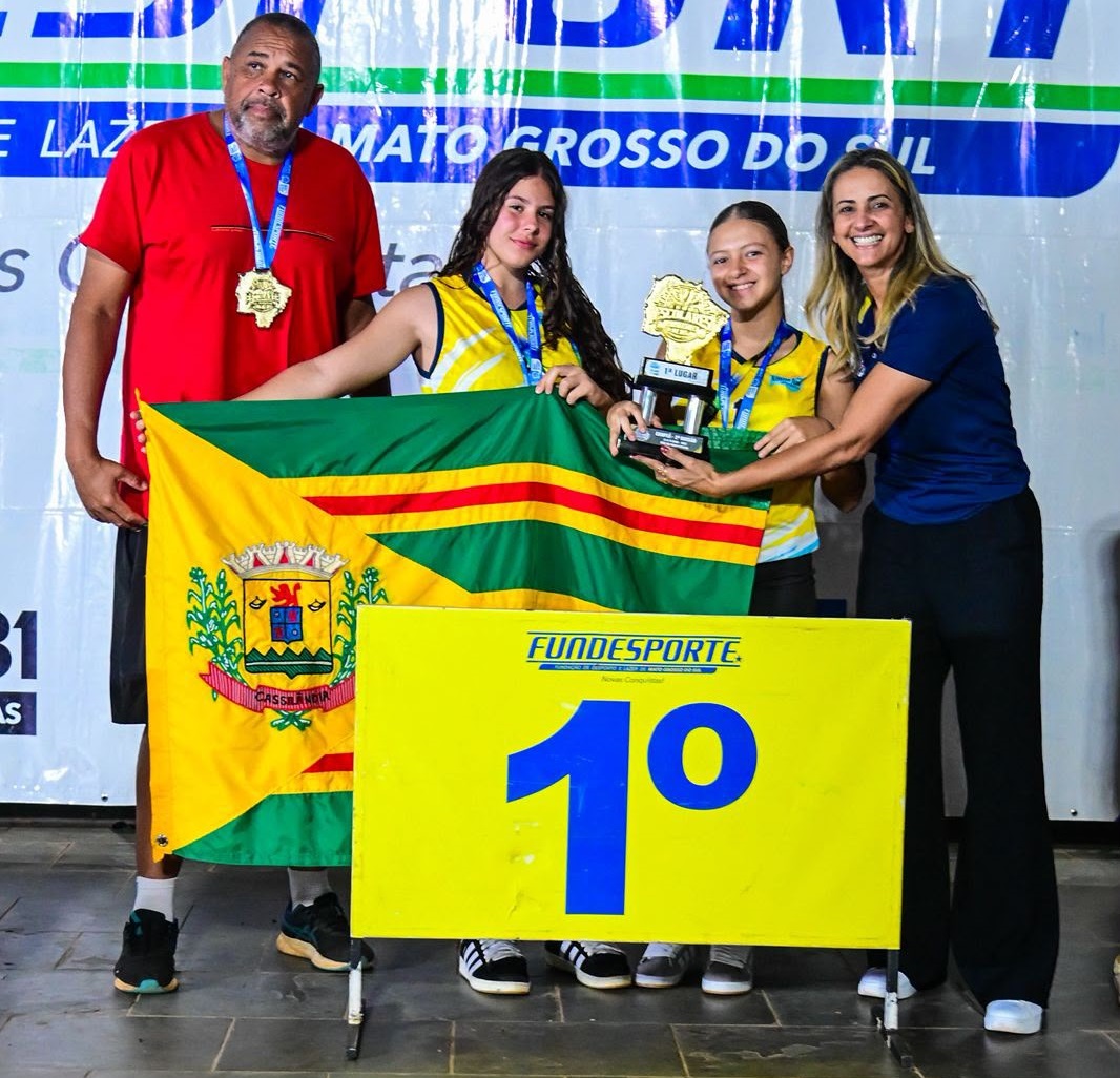 Alunas da Escola Amim José são campeãs estaduais de vôlei de praia