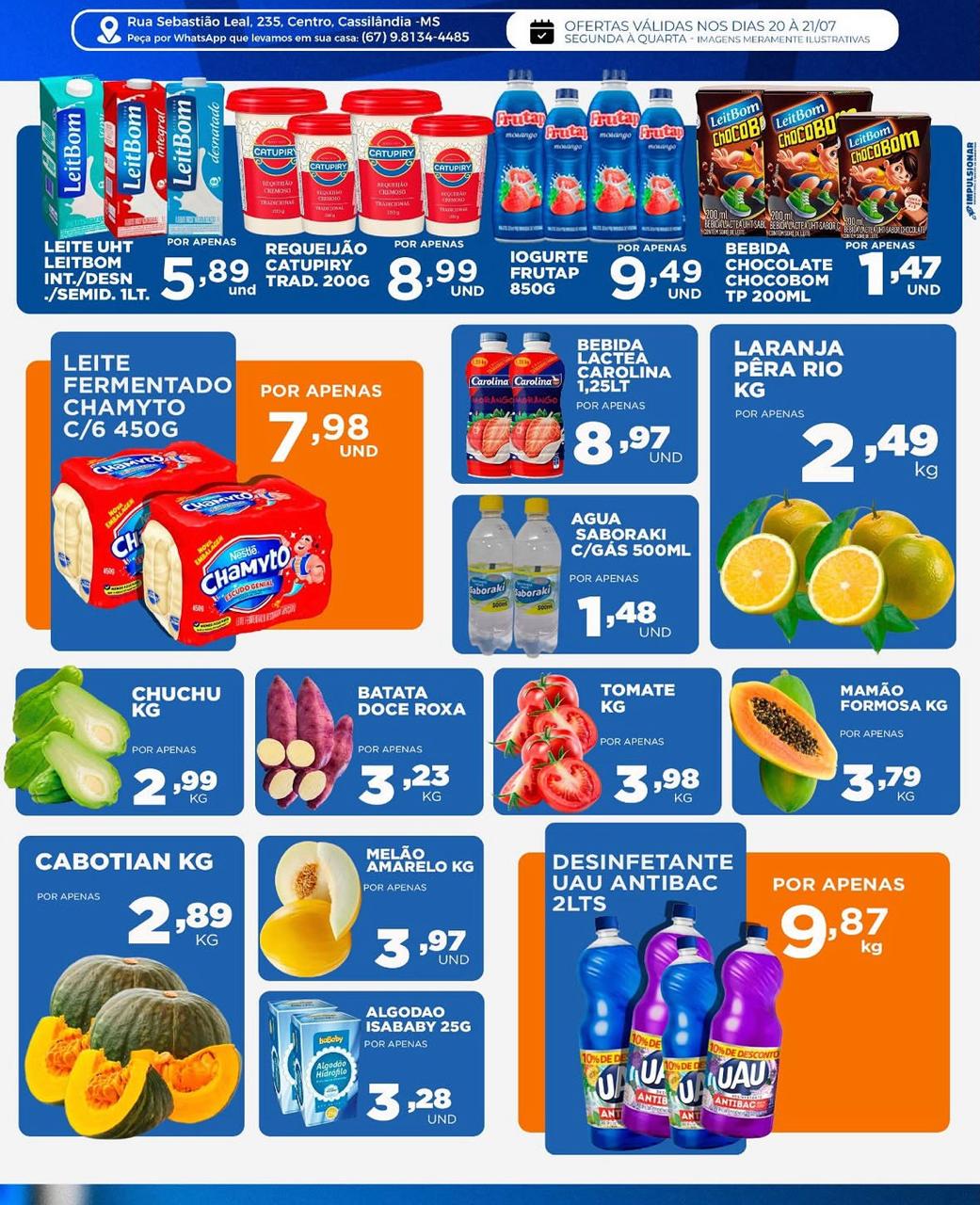 Seiara Supermercado Econômico: confira as ofertas do "Feirão Seiara" (20 a 21 de julho)