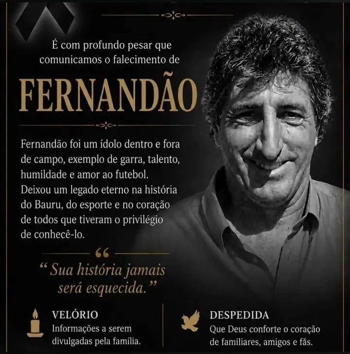 Fotogaleria: morre Fernand&atilde;o, ex-t&eacute;cnico do CAC