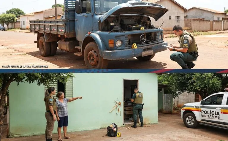 Furtos a ve&iacute;culo e resid&ecirc;ncia mobilizam Pol&iacute;cia Militar em Cassil&acirc;ndia