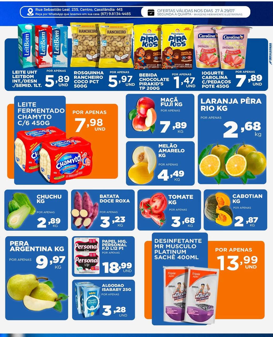 Seiara Supermercado Econ&ocirc;mico: confira as ofertas do "Feir&atilde;o Seiara" (20 a 21 de julho)